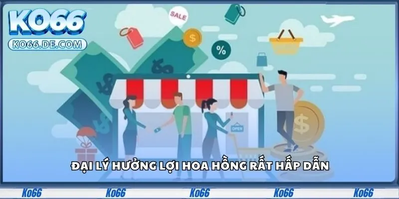 Ko66 34 Đại lý hưởng lợi hoa hồng rất hấp dẫn