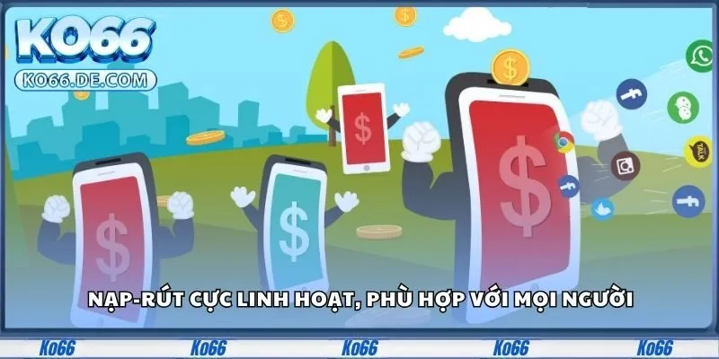 Ko66 31 Nạp-rút cực linh hoạt, phù hợp với mọi người